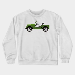 Jeep Pixelart Crewneck Sweatshirt